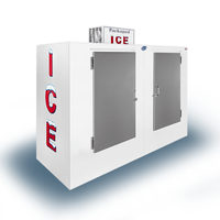 Leer L100UCSP 94" Outdoor Ice Merchandiser Cold Wall