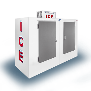 Leer L100UCSP 94" Outdoor Ice Merchandiser Cold Wall