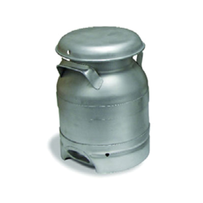 Silver King 62642 3 Gallon Stainless Steel Milk Dispenser Can