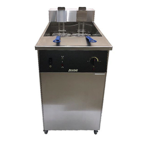 Resfab MB-85B 85 lb. Electric Floor Model Full Pot Fryer