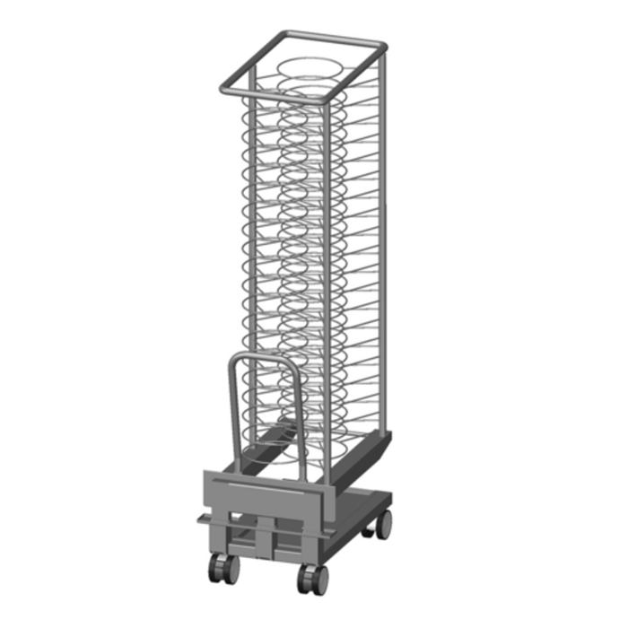 Lainox NKPPMT Plated Meals Trolley for NKP201U Oven 90 Kg