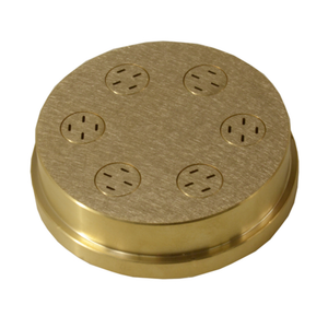 Omcan 13376 Pasta Machine Die for 2.5mm Tagliatelle Noodles brass pasta die attachment, N.23 tagliatelle 2.5mm