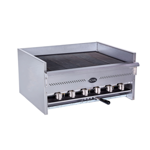 Charbroiler à gaz de comptoir radiant Royal RARB-60 60 po