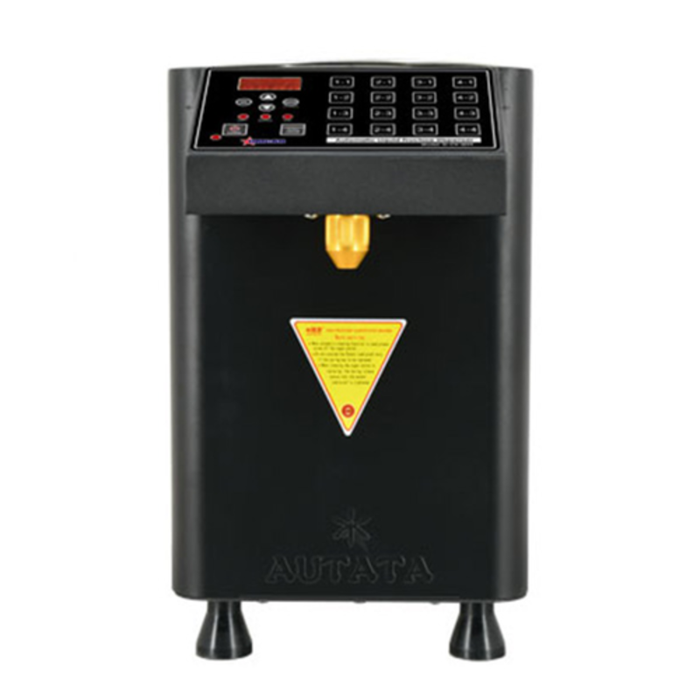 Omcan 44645 10 L Automatic Liquid Fructose Syrup Dispenser automatic syrup dispenser machine with keypad controls for bubble tea shops