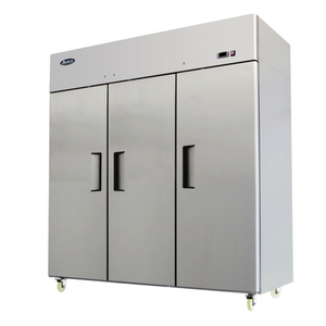 Atosa MBF8006GR 77.8-Inch 3-Door Top Mount Reach-In Refrigerator
