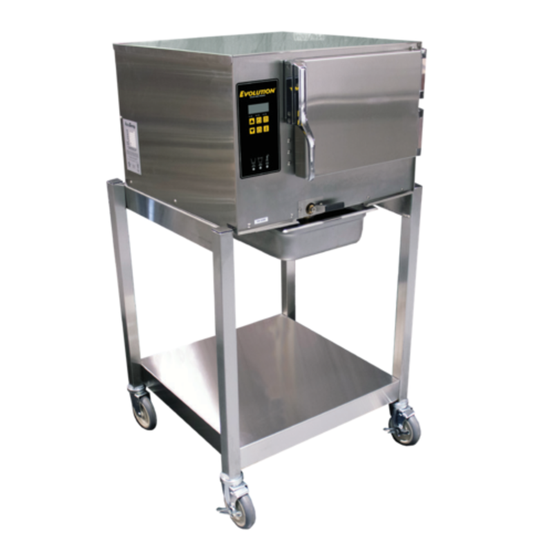 AccuTemp E32401D060 Boilerless Electric Convection Steamer On A Mobile Stand For Commercial Kitchens