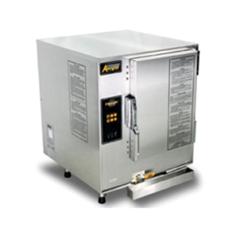 AccuTemp E62083D150 6 Pan Electric Boilerless Convection Countertop Steamer for Commercial Kitchens