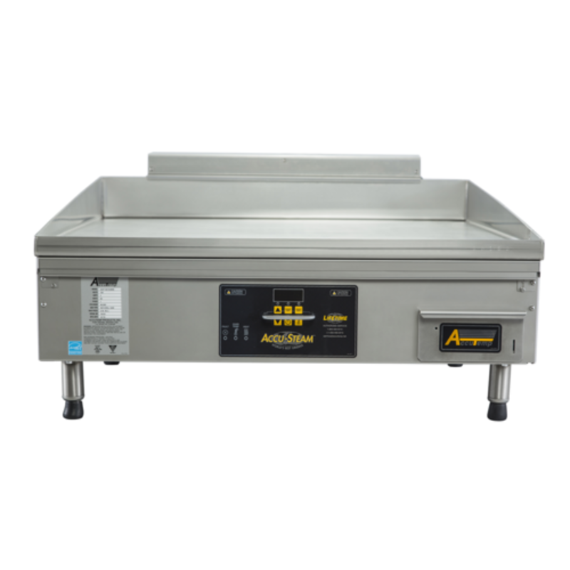AccuTemp GGF1201A3650-T1 36" x 30" Countertop Natural Gas Griddle for efficient high-volume cooking.