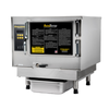 AccuTemp N31201D060 (3) Pan Countertop Natural Gas Convection Steamer With Control Panel And Stainless Steel Finish