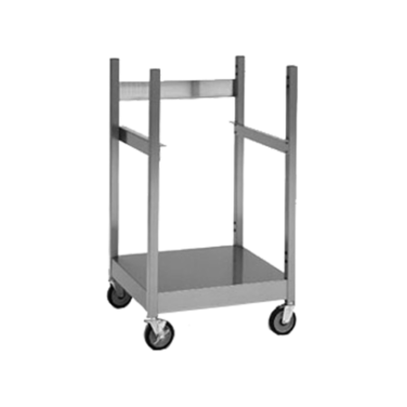 AccuTemp Stainless Steel Equipment Stand With Four Wheels And A Stable Base For Commercial Kitchens