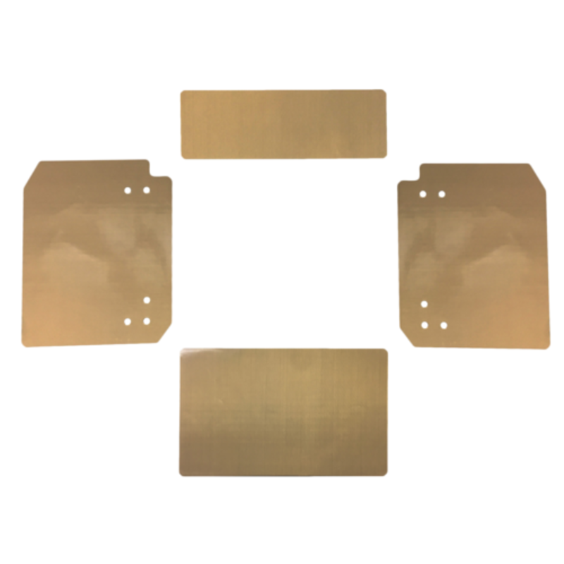 MXP Touch Screen Oven Liner Kit Includes Four Non-Stick Removable Liners For Easy Cleaning.