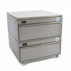 Adande VCR2 34.6"W Two-Drawer Refrigerated Freezer Prep Station For Commercial Kitchens
