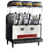 Commercial Triple Bowl Frozen Drink Machine Featuring Three Clear Bowls For Serving Multiple Flavors Side By Side
