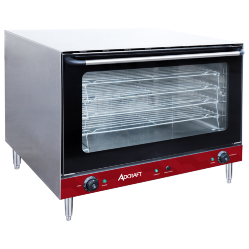 Adcraft COF6400WS Full Size Electric Countertop Convection Oven For Reliable Baking And Roasting Performance
