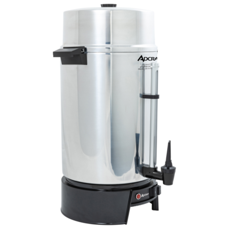 Adcraft CUA100 100 Cup Commercial Coffee Chafer Urn For High-Volume Service