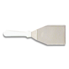 Adcraft CUT-ST54 Advantage Series Solid High-Carbon Steel Steak Turner With White Handle
