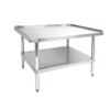 Stainless Steel Equipment Stand With Upper Work Surface And Lower Shelf For Commercial Kitchen Use