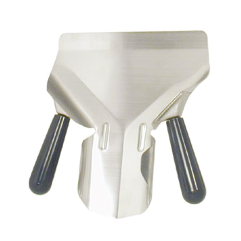 Stainless Steel French Fry Scoop With Double Handles For Efficient Fry Portioning