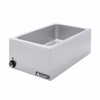 Adcraft FW-1500W/C Full Size 12" x 20" Countertop Food Cooker Warmer In Stainless Steel Finish