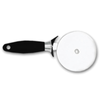 4 Inch Pizza Cutter With Black Handle And White Wheel For Effortless Slicing