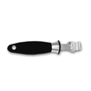 Lemon Lime Zester Peeler With Comfortable Black Handle And Metal Zesting Blade For Easy Citrus Peeling.