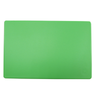 High Density Plastic Cutting Board 15x20 In Green Color For Food Preparation And Kitchen Use.