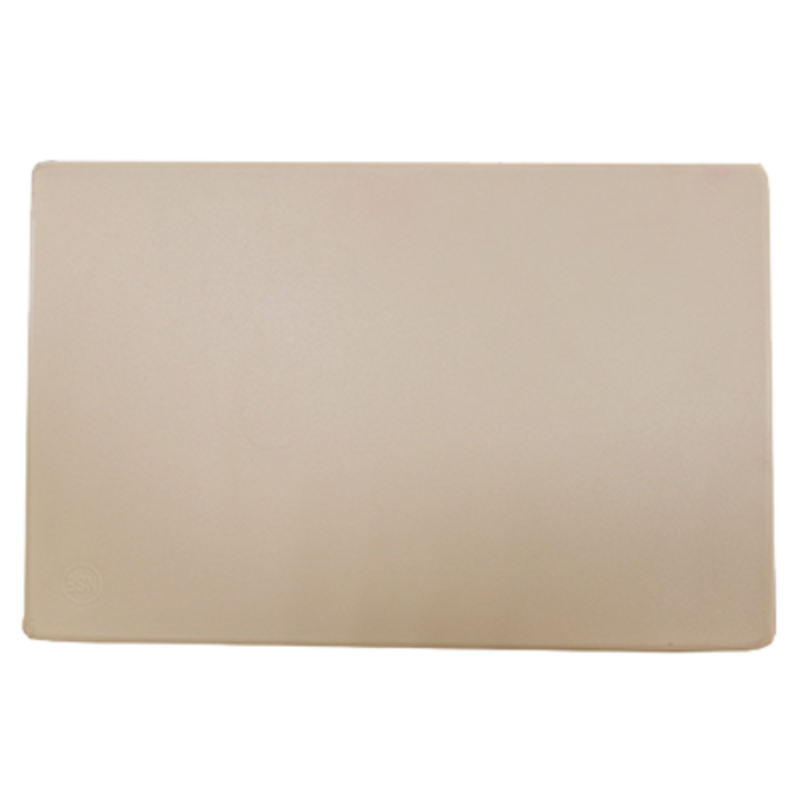 Adcraft 18" x 24" Brown High Density Plastic Cutting Board for Commercial Kitchens and Home Cooks
