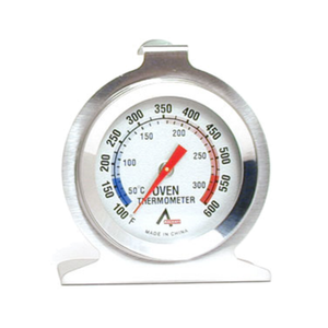 Adcraft OT-2 oven thermometer 2 inch dial with 2" dial 100 4F 600 4F in-oven temperature gauge for accurate baking and roasting