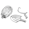 Admiral Craft Wire Whip Attachment Set Including Wire Whip And Dough Hook For 10-Quart Mixer