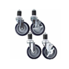 Set Of 4 Admiral Craft Swivel Casters With Brakes For Enhanced Mobility In Commercial Spaces