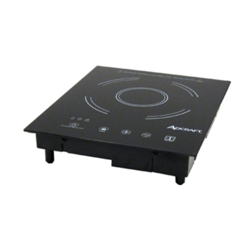 Admiral Craft IND-D120V Single Electric Drop-In Induction Range 500-1800W Commercial Drop-In Induction Range