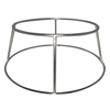 Chrome-Plated Pizza Stand With A 7.5-Inch Top Diameter For Display And Service