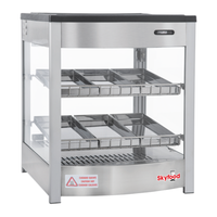 Skyfood FWD2S6P 18"W Countertop Heated Deli Food Warmer Case