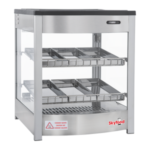 Skyfood FWD2S6P 18"W Countertop Heated Deli Food Warmer Case