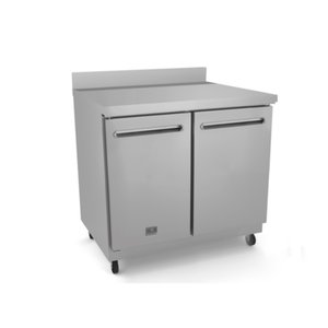 Kelvinator KCHUCWT36F 36" Two-Door Undercounter Worktop Reach-In Freezer