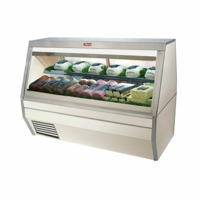 Vitrine de charcuterie autonome double service Howard McCray SC-CDS35-6-LED 180 cm