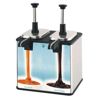 SERVER 85899 EZT Twin EZ-Topper™ 11.88" Dual Pouch Topping Warmer