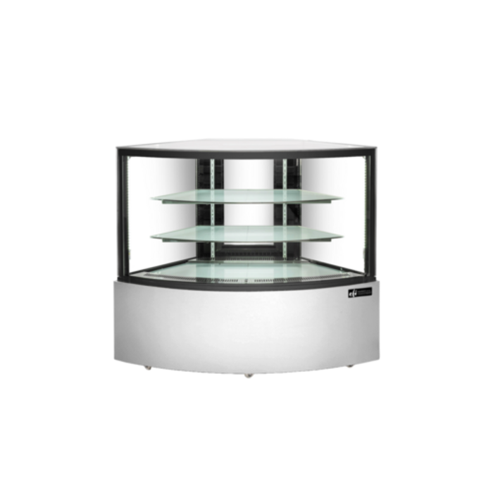 EFI CGCRM-5948 58.4-Inch Refrigerated Corner Display Case
