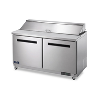 Arctic Air AMT60R Table de préparation de salades et sandwichs Mega Top 61,25"