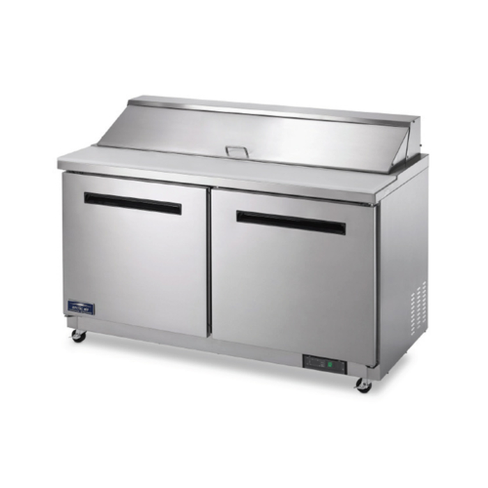 Arctic Air AMT60R Table de préparation de salades et sandwichs Mega Top 61,25"