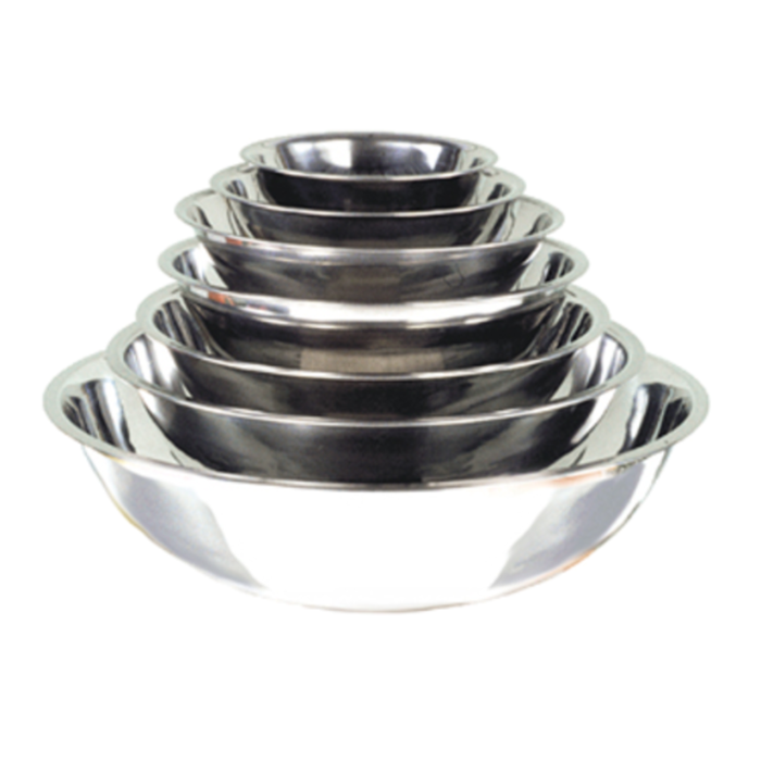 SBL-8D Stainless Steel Mixing Bowl 5.5 Quart Capacity 13.25"