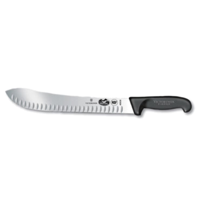 Victorinox 5.7423.31 12" Granton Edge Butcher Knife Fibrox Pro Handle