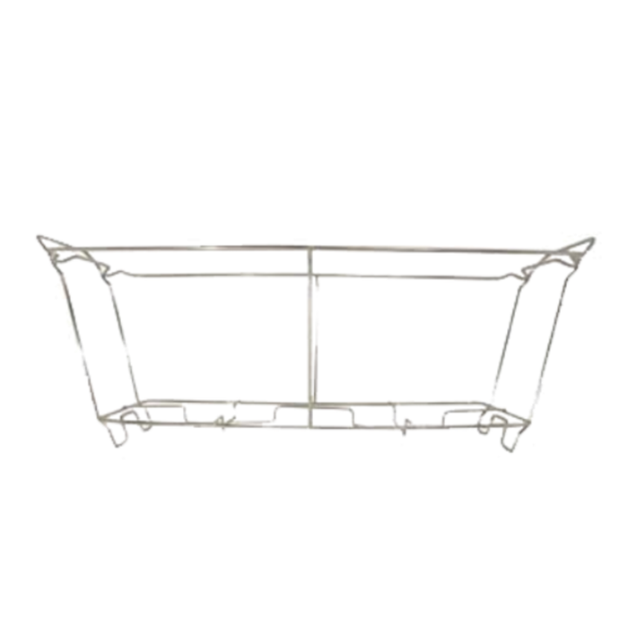 Pied de cadre de chauffe-plat en fil WCS-S 23"L x 12"W