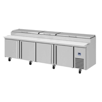 Infrico IRT-MR119EN 119-1/4" Four-Section Refrigerated Pizza Prep Table