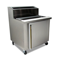 Silver King SKRN36-ESUS1 36"W Refrigerated Fountainette Topping Dispenser