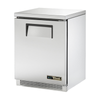 True Manufacturing 24 Inch Undercounter Freezer With Solid Door For Commercial Kitchen Use