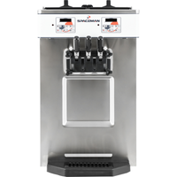 Spaceman 6235-C 21.0"W Countertop Twin Twist Gravity Soft Serve Machine