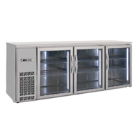 Infrico IMD-ERV84IIGD 85-1/4"W Back Bar Refrigerated Cabinet Cooler