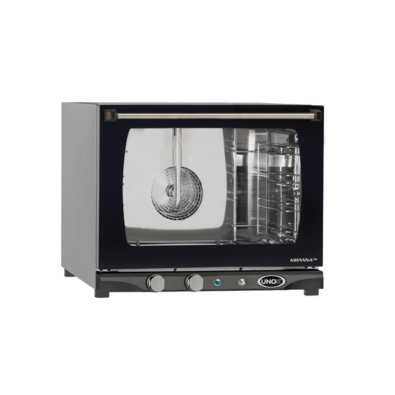 Linemiss XAFT133 Half Size Electric Convection Oven with stainless steel design and compact countertop structure.