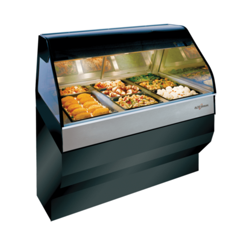 Heated Deli Display Case Showcasing Various Delicious Offerings With Innovative Design And Halo Heat Technology